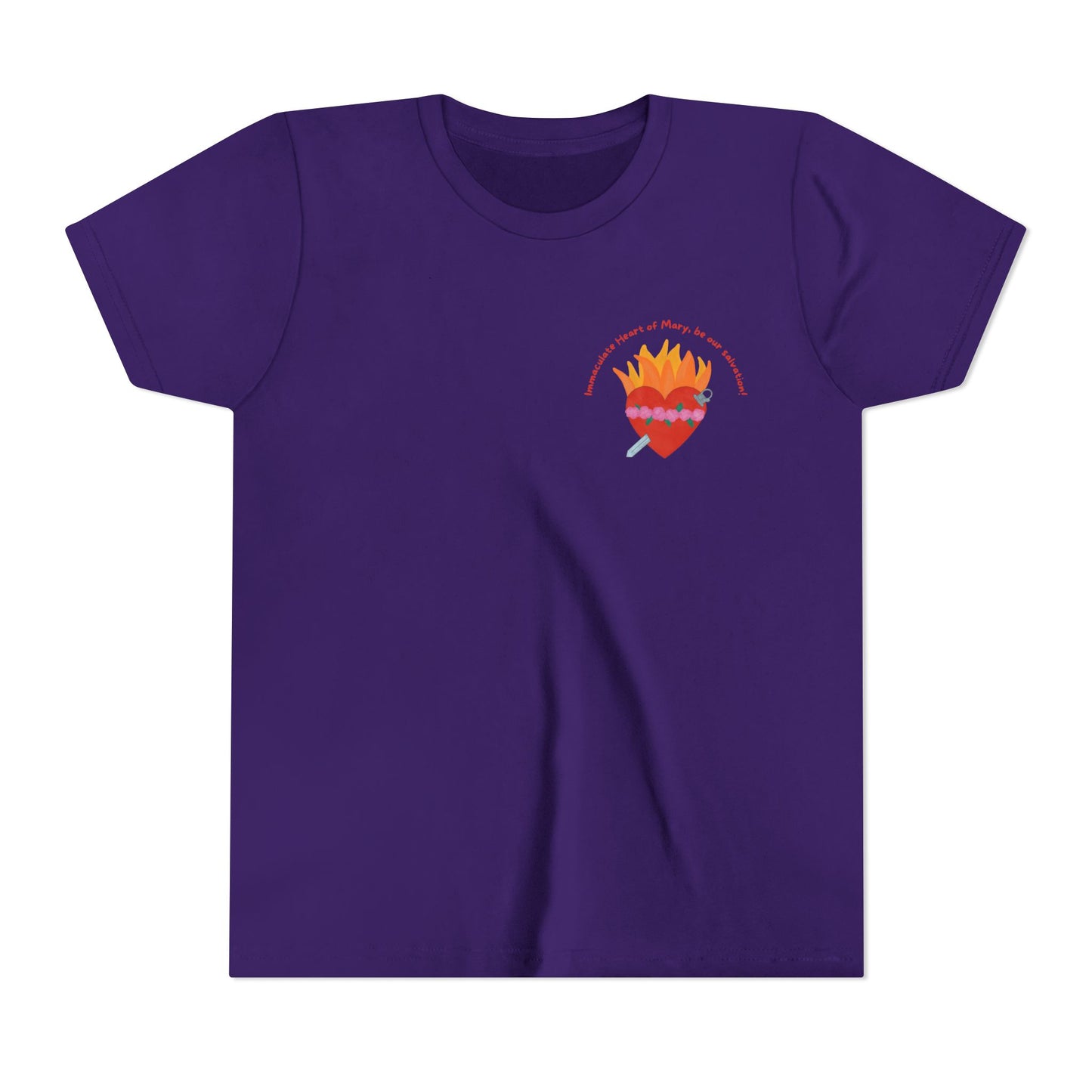 Immaculate Heart YOUTH Short Sleeve Tee