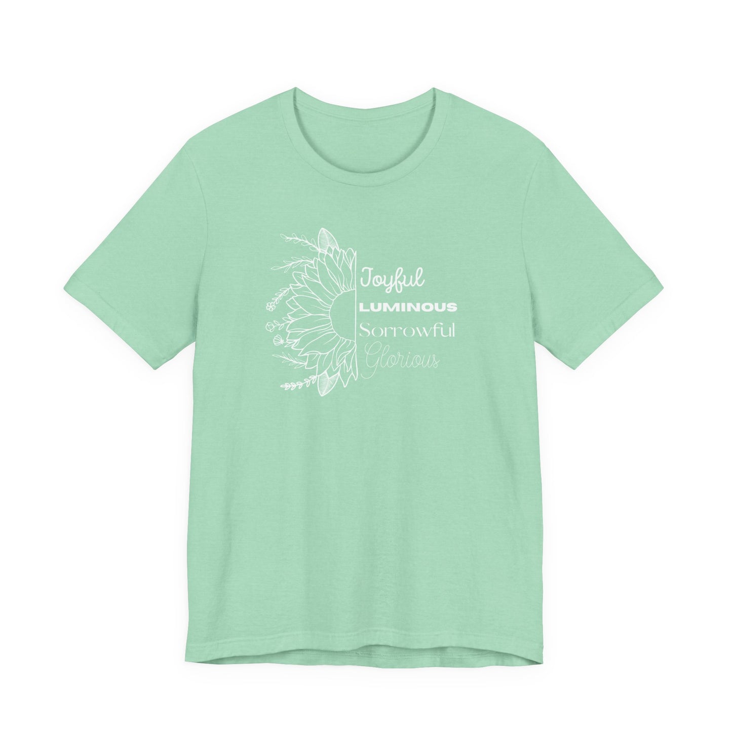 Spring Mysteries of the Rosary- Women's T-shirt