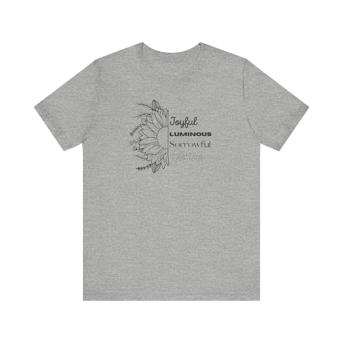 Spring Mysteries of the Rosary- Women's T-shirt