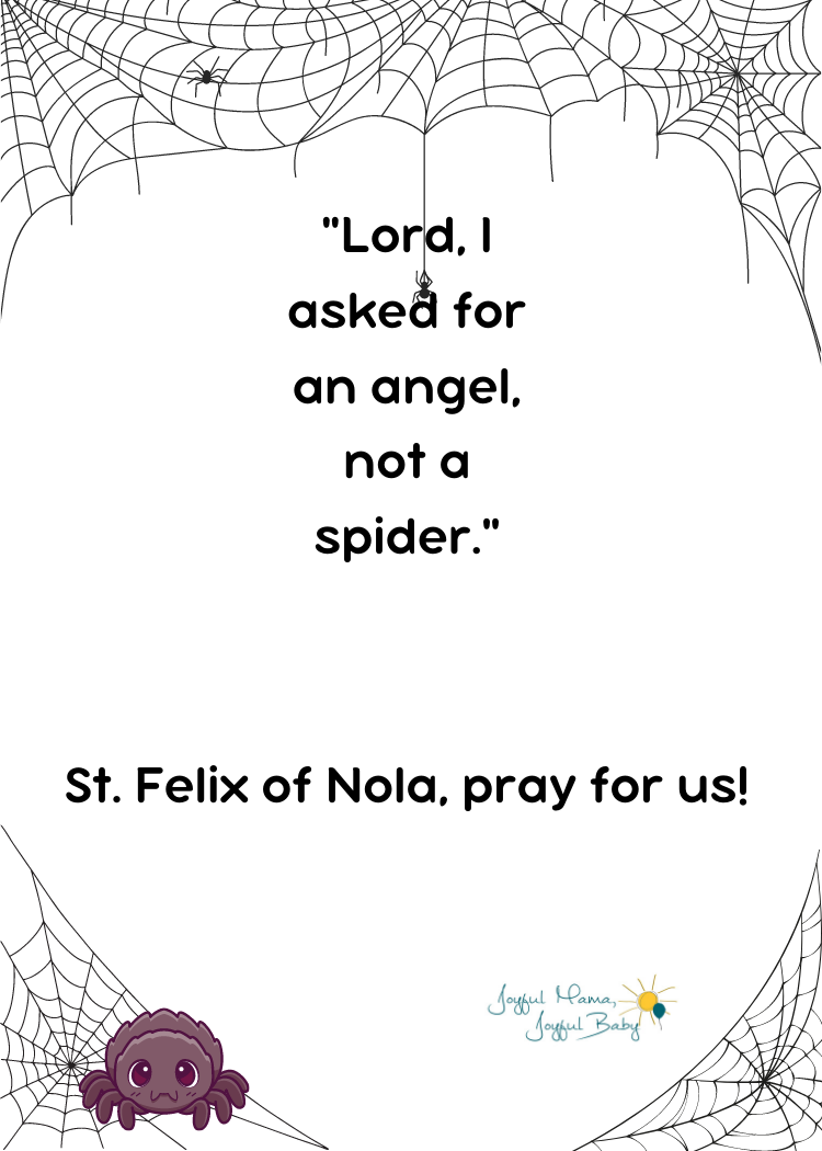 Kid’s Saint Earrings - St Felix Spiders