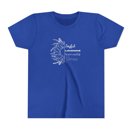 Mysteries of the Rosary YOUTH T-shirt