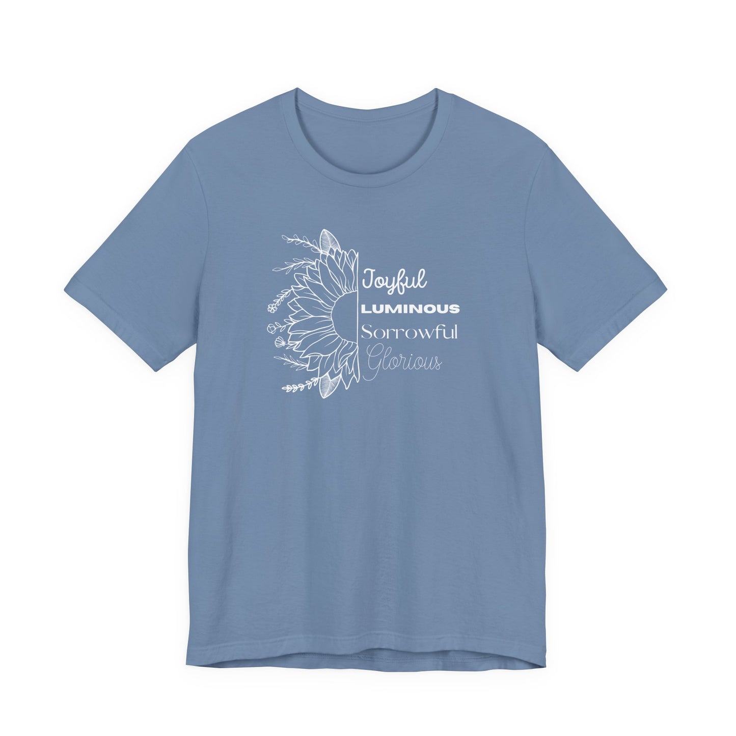 Winter Mysteries of the Rosary- Women's T-shirt