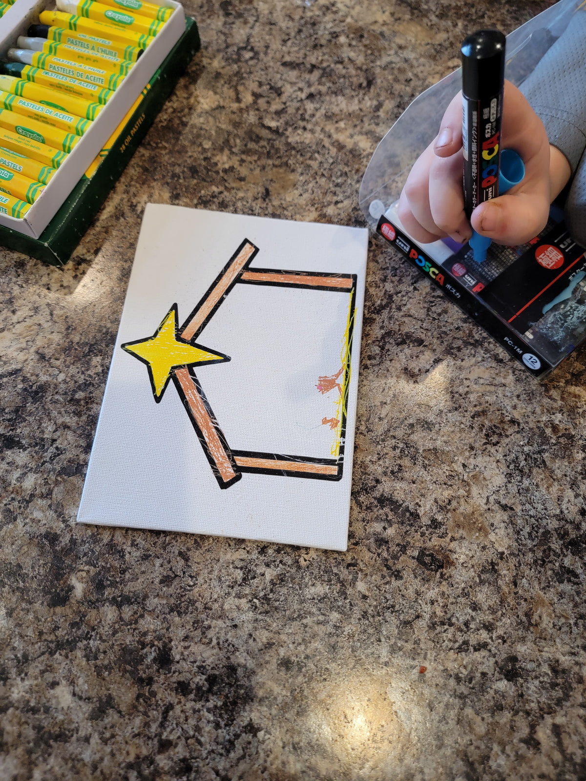 Christmas Kids Paint Your Own Canvas | Catholic Craft Kit | Kids Religious Craft | Homeschool Activity (Copy)
