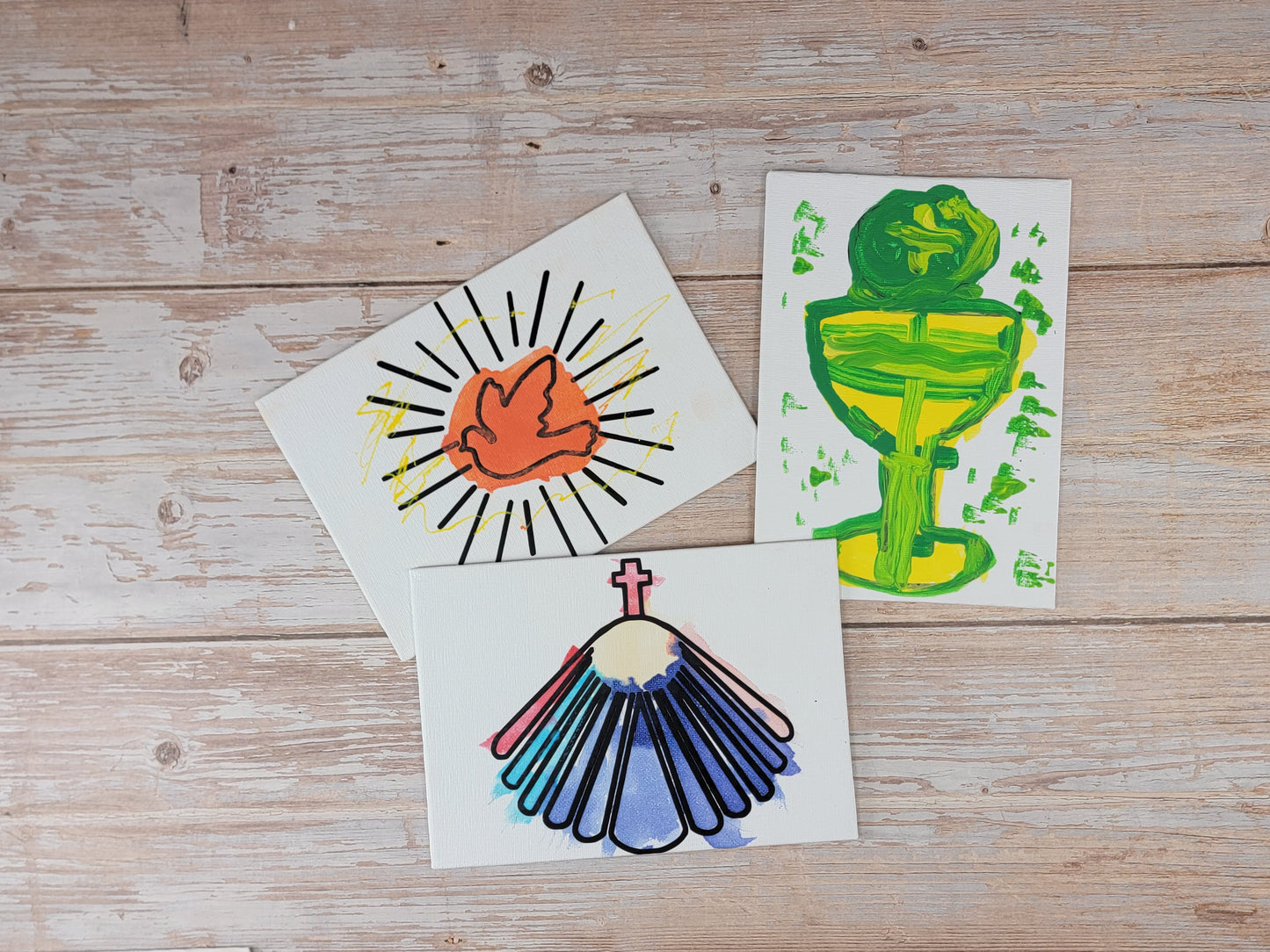 Sacraments - Kids Paint your own Canvas