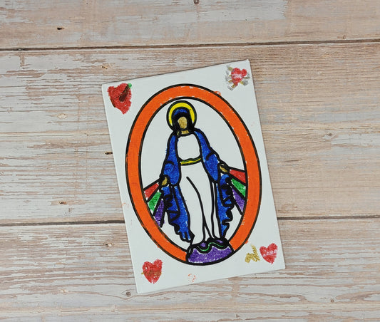 Mary - Kids Paint your own Canvas