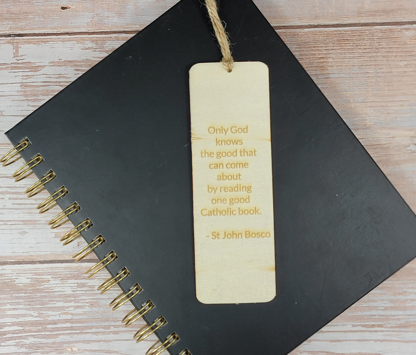 Female Saint Dolls Wood Bookmark