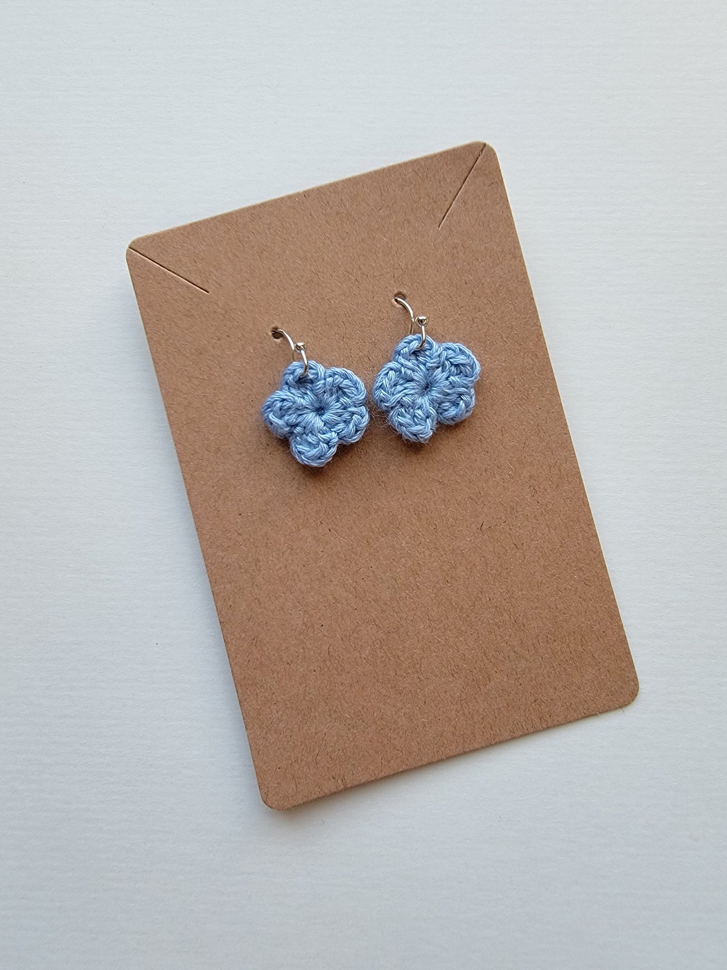 Crochet Flower Earrings