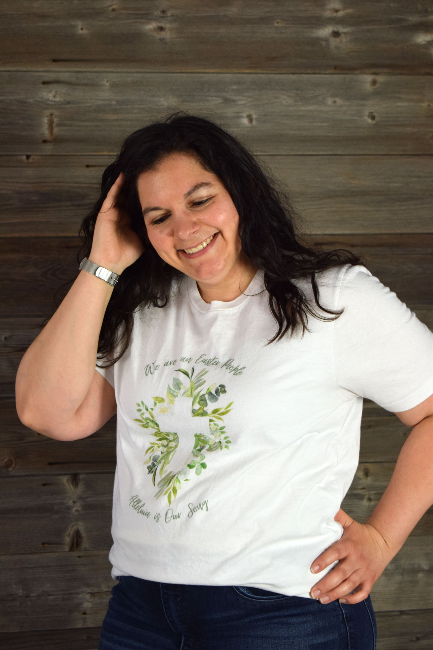We are an Easter people Unisex Jersey Short Sleeve Tee