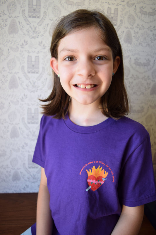 Immaculate Heart YOUTH Short Sleeve Tee