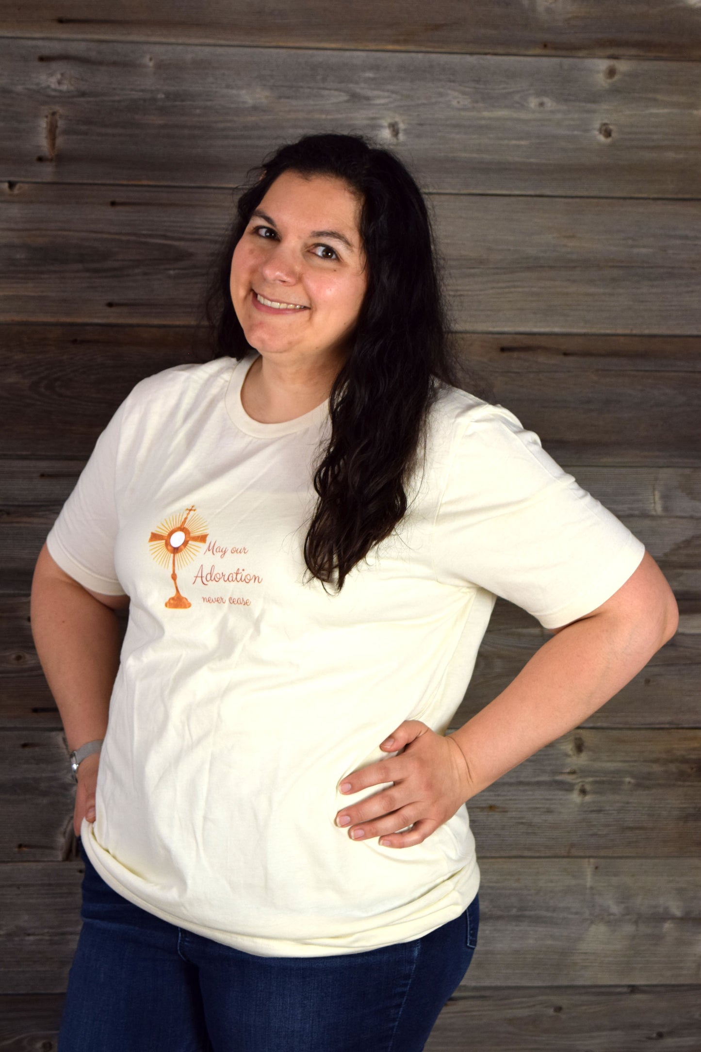 Adoration Jersey Short Sleeve Tee