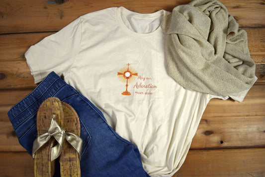 Adoration Jersey Short Sleeve Tee