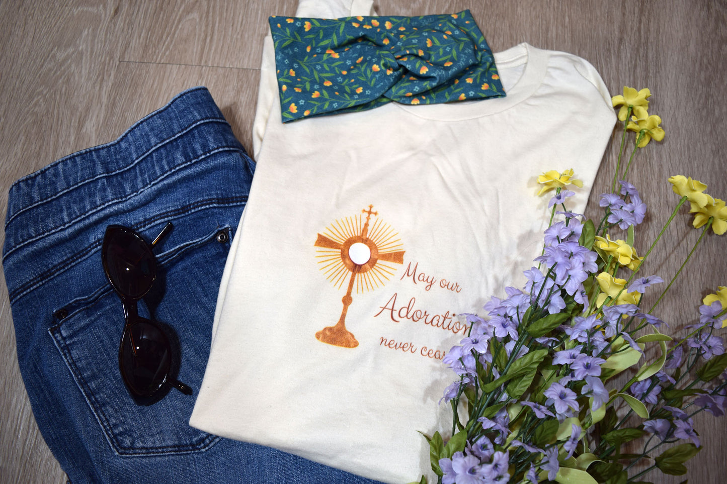 Adoration Jersey Short Sleeve Tee