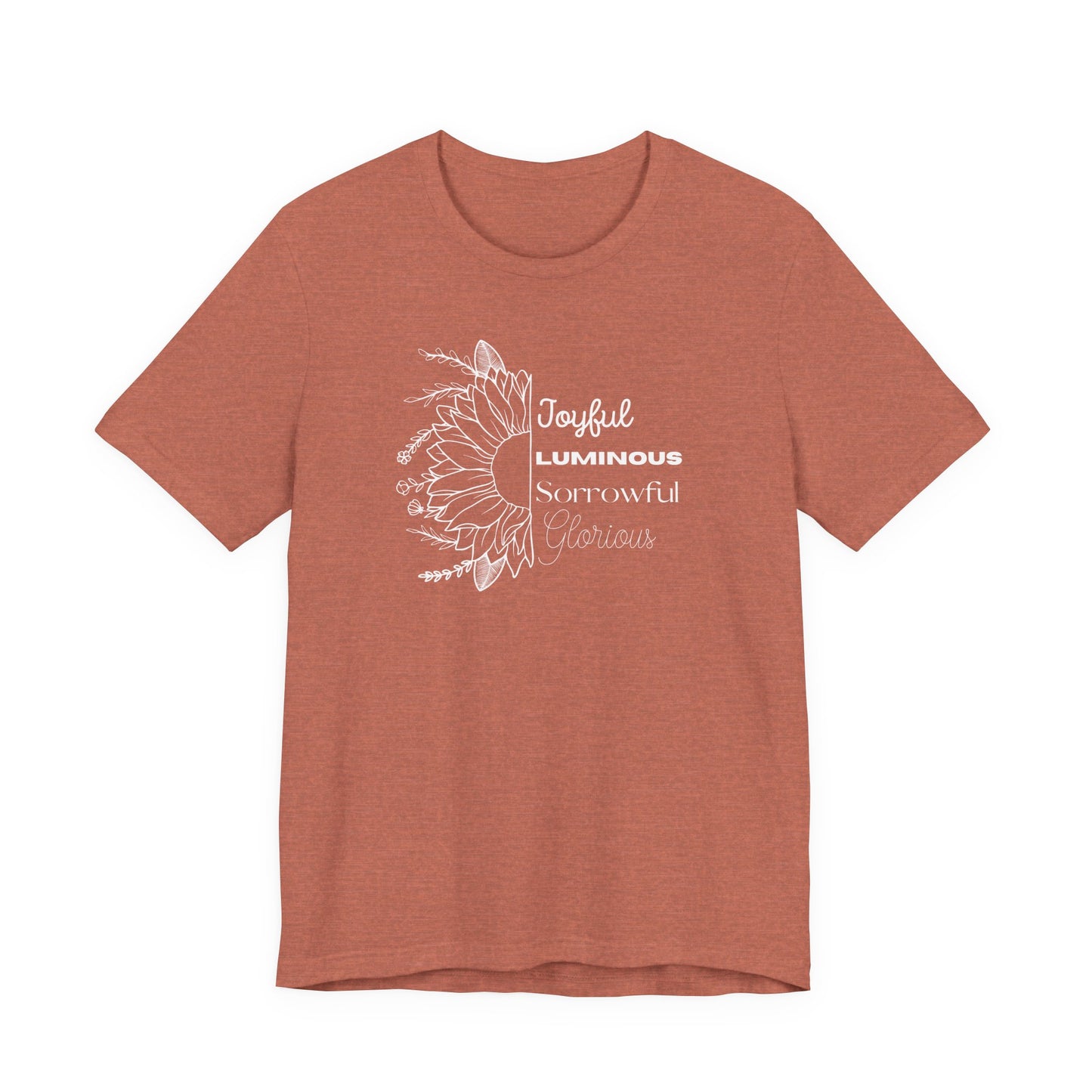 Spring Mysteries of the Rosary- Women's T-shirt