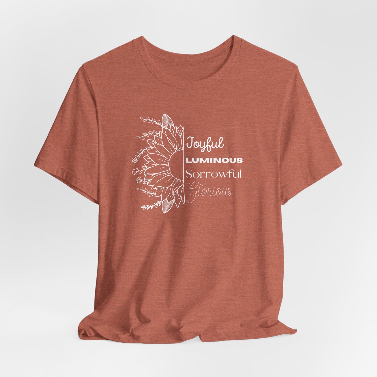 Spring Mysteries of the Rosary- Women's T-shirt