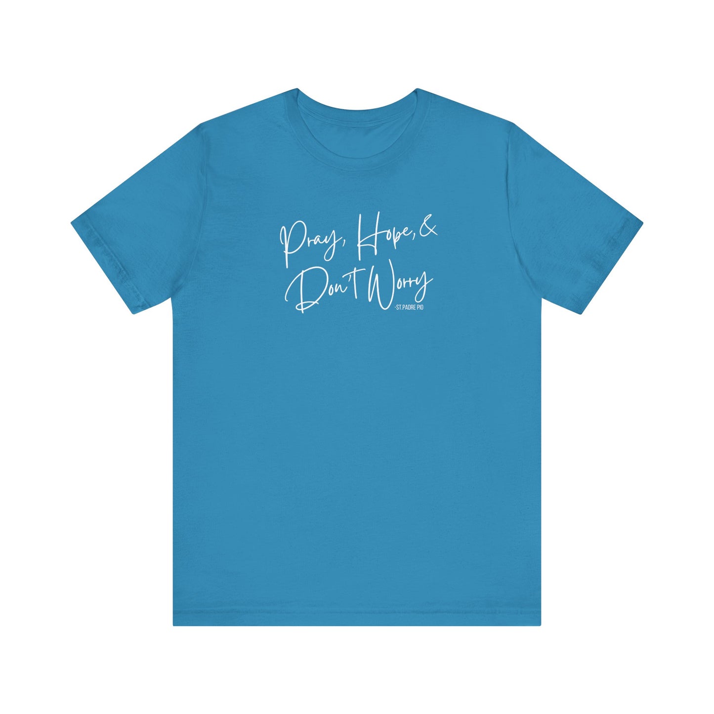 St. Padre Pio Unisex Jersey Short Sleeve Tee
