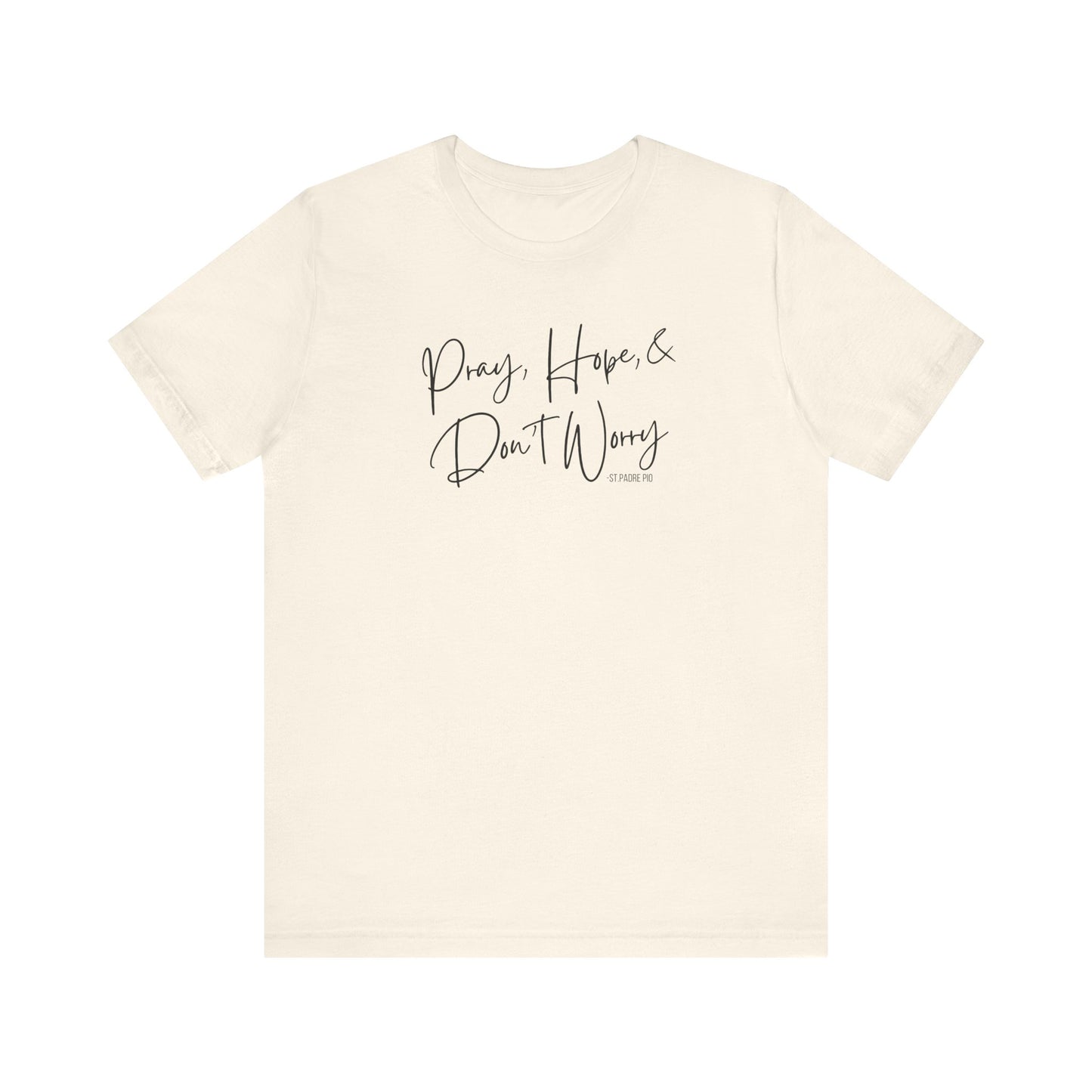 St. Padre Pio Unisex Jersey Short Sleeve Tee