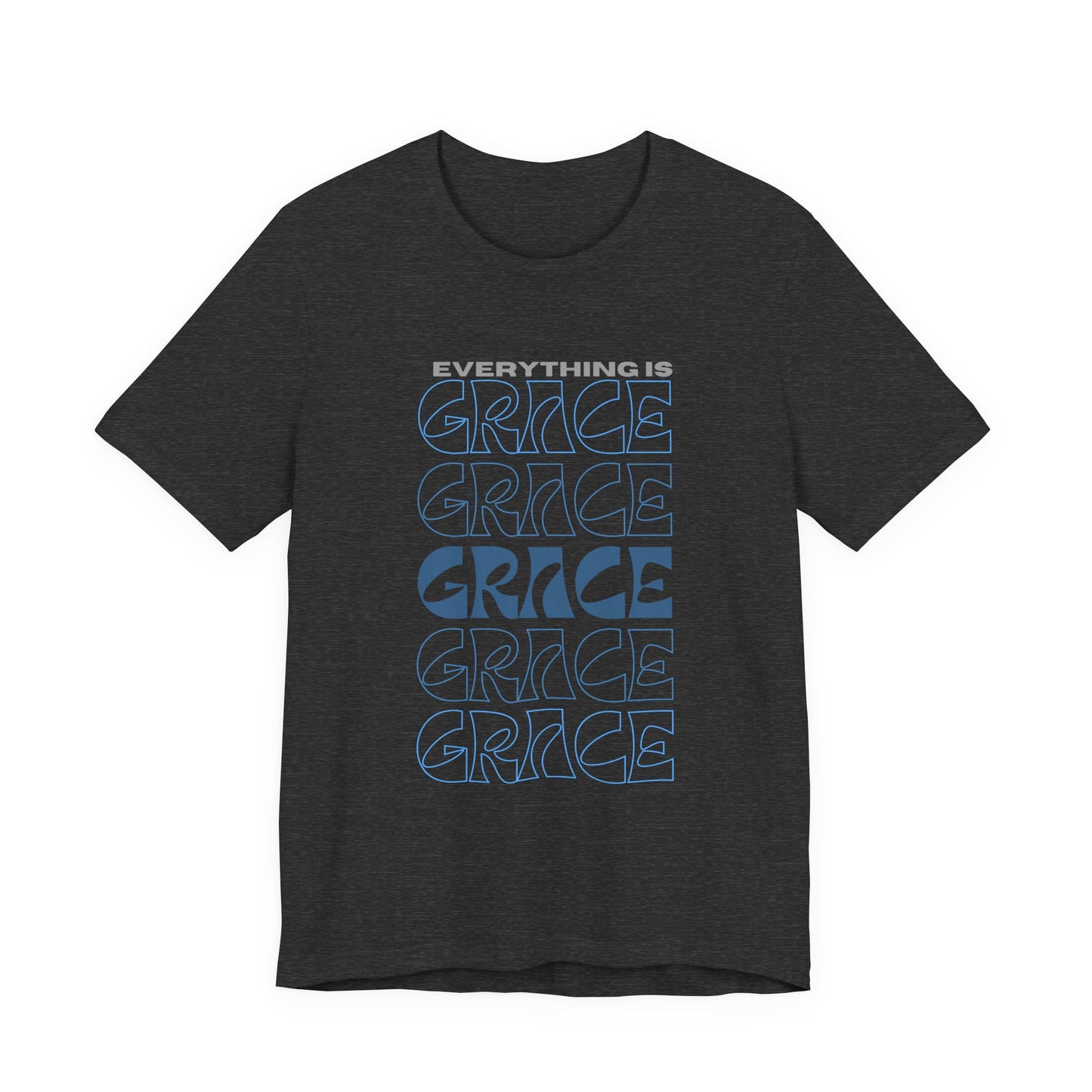 Everything is Grace Unisex Jersey Short Sleeve Tee- Women's Christian T-shirt-Catholic gifts