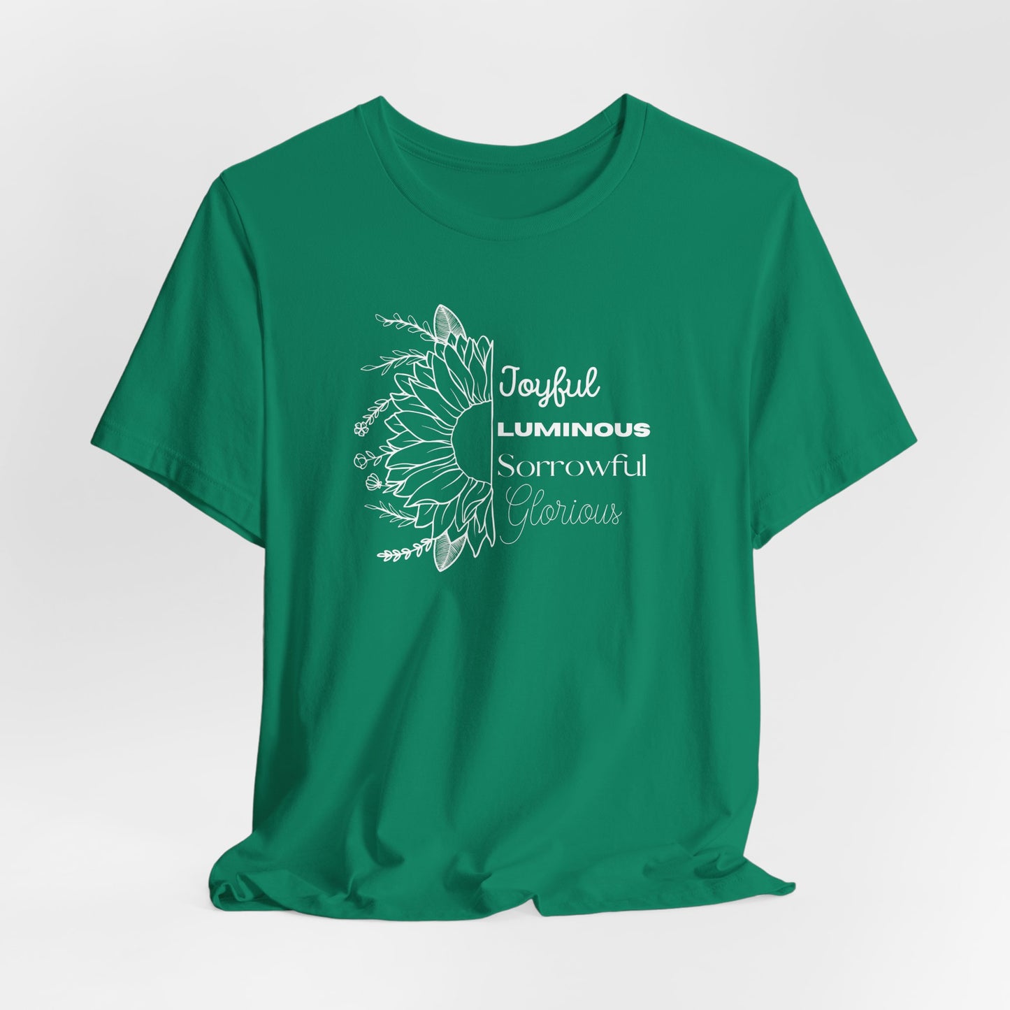 Winter Mysteries of the Rosary- Women's T-shirt