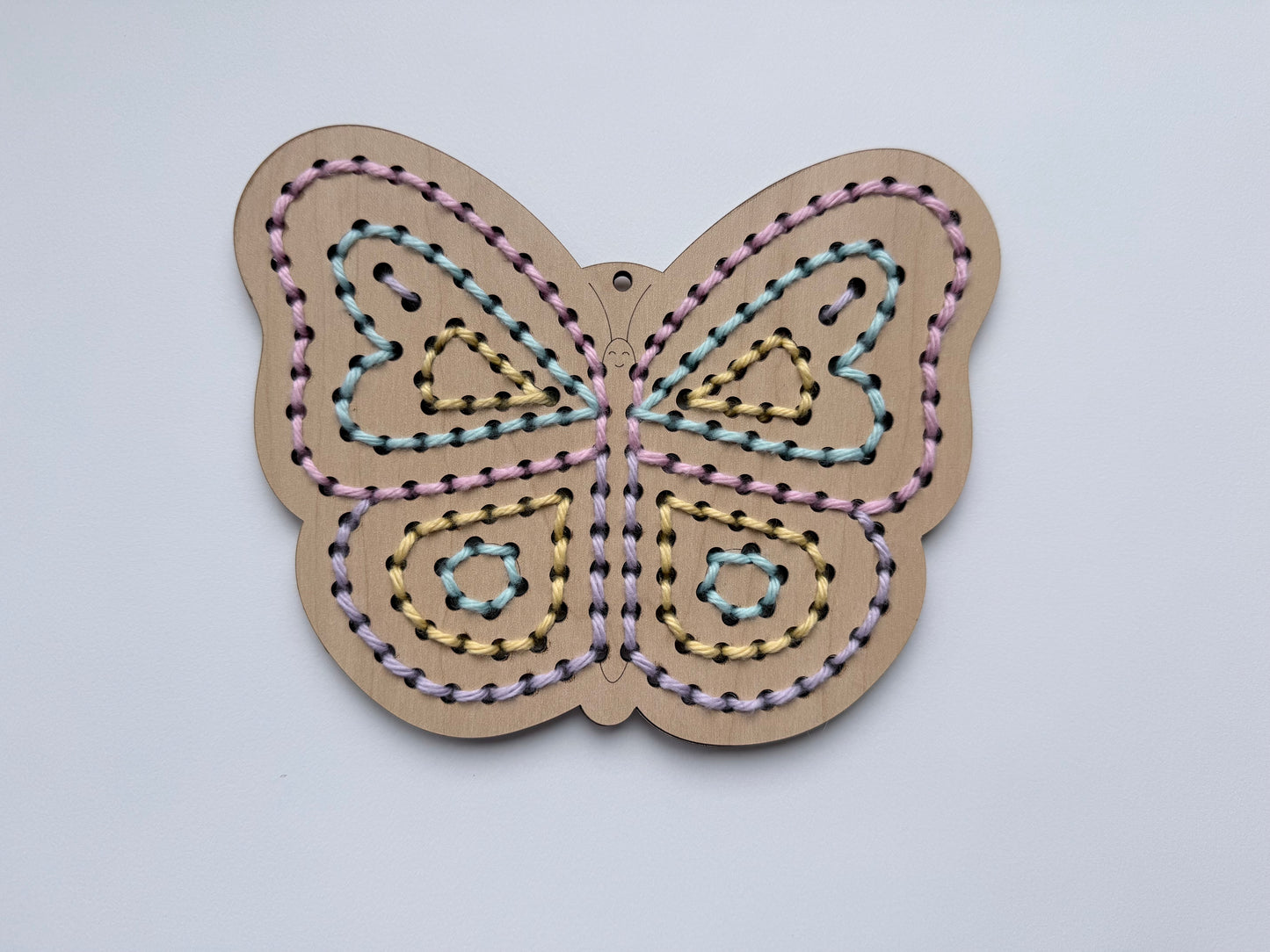 Resurrection Butterfly Lacing Toy | Catholic Easter Fine Motor Montesorri Activity for Kids