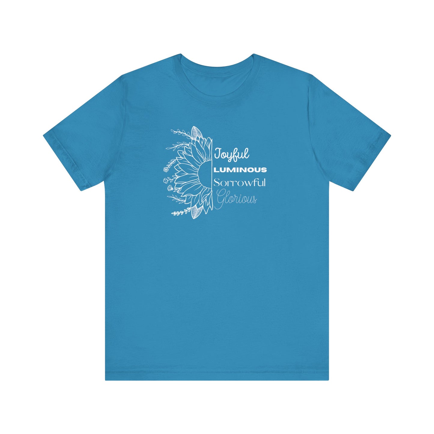 Spring Mysteries of the Rosary- Women's T-shirt