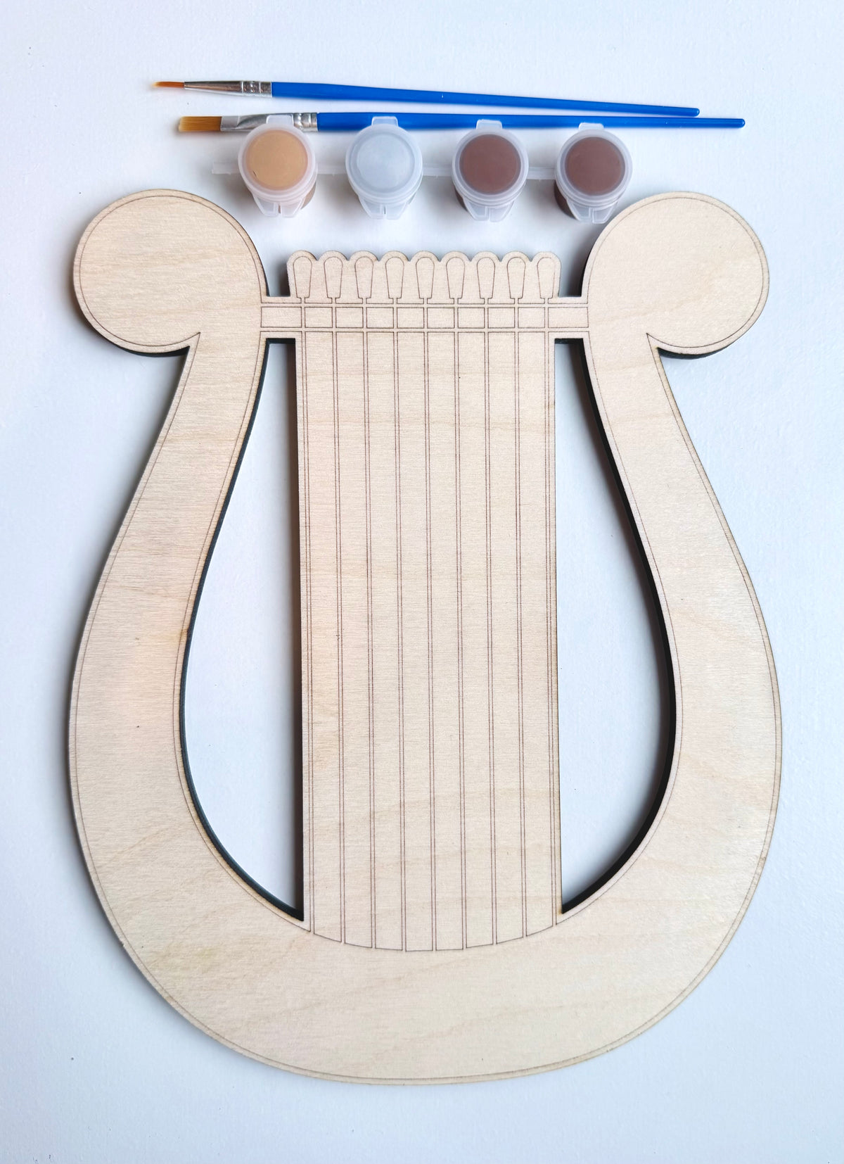 St. Cecilia’s harp- All Saints’ Day costume prop