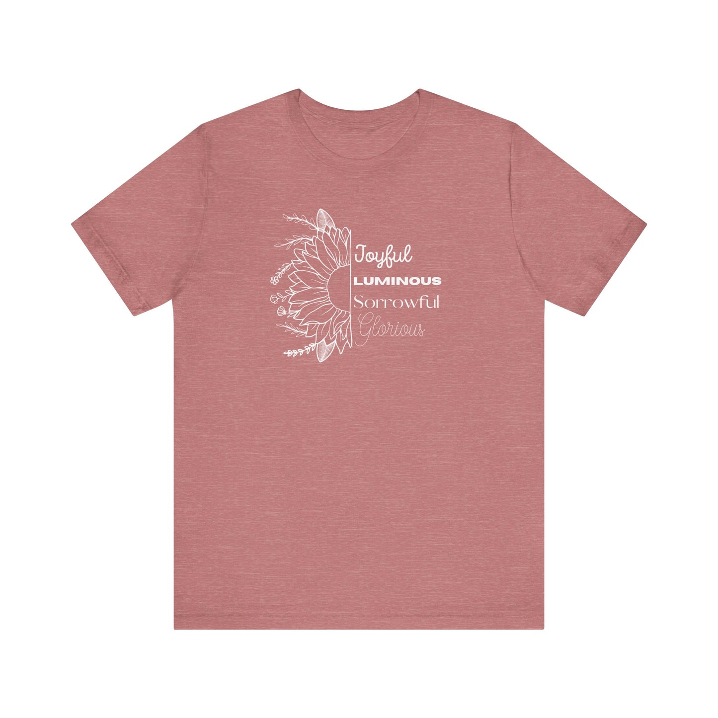 Spring Mysteries of the Rosary- Women's T-shirt