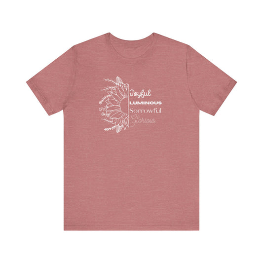 Spring Mysteries of the Rosary- Women's T-shirt