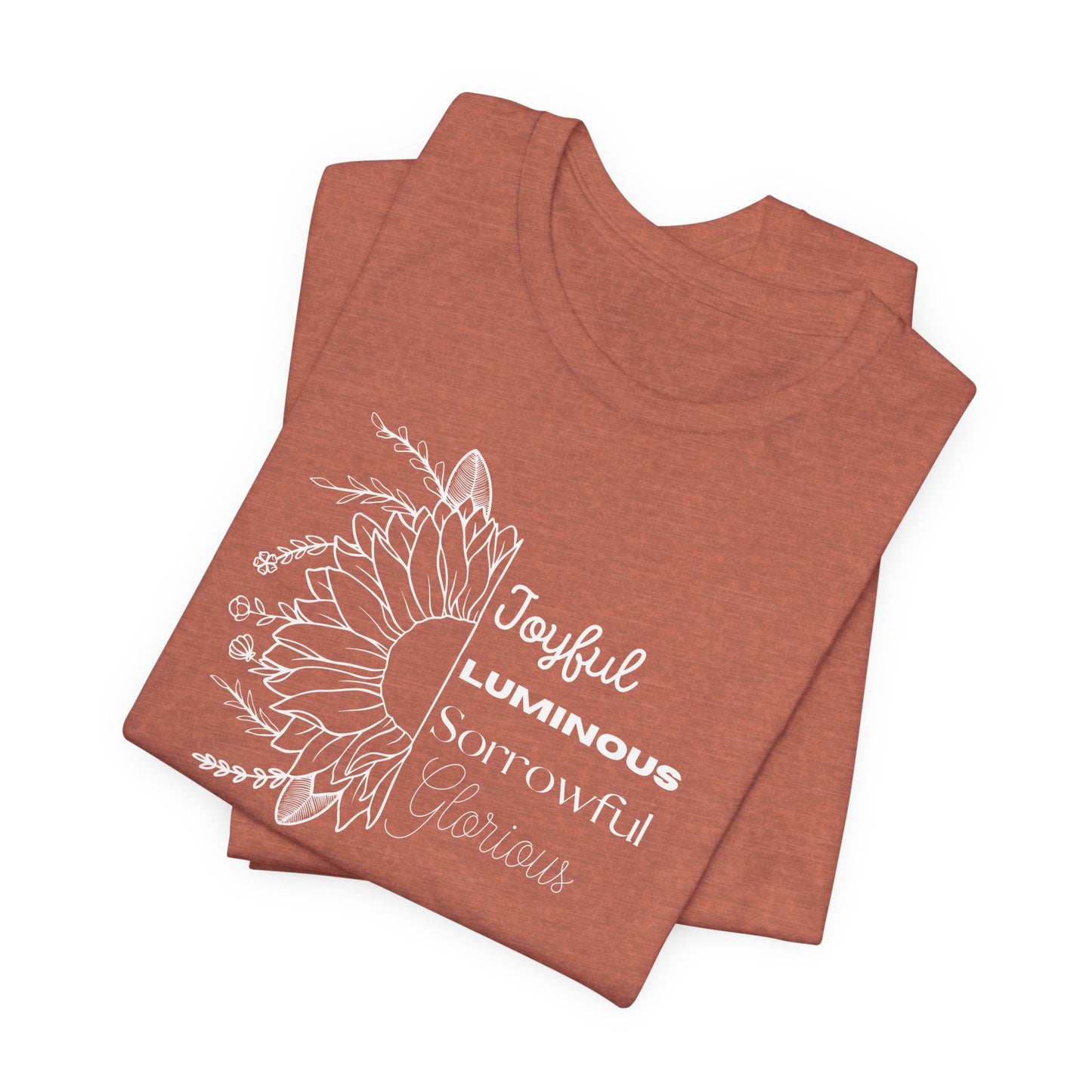 Spring Mysteries of the Rosary- Women's T-shirt