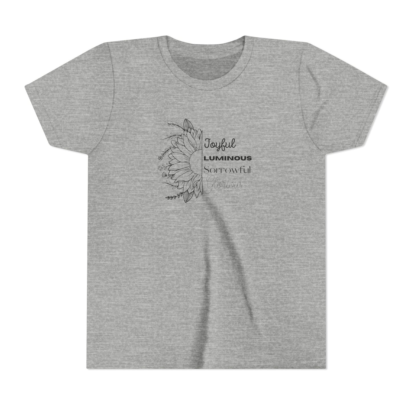 Mysteries of the Rosary YOUTH T-shirt
