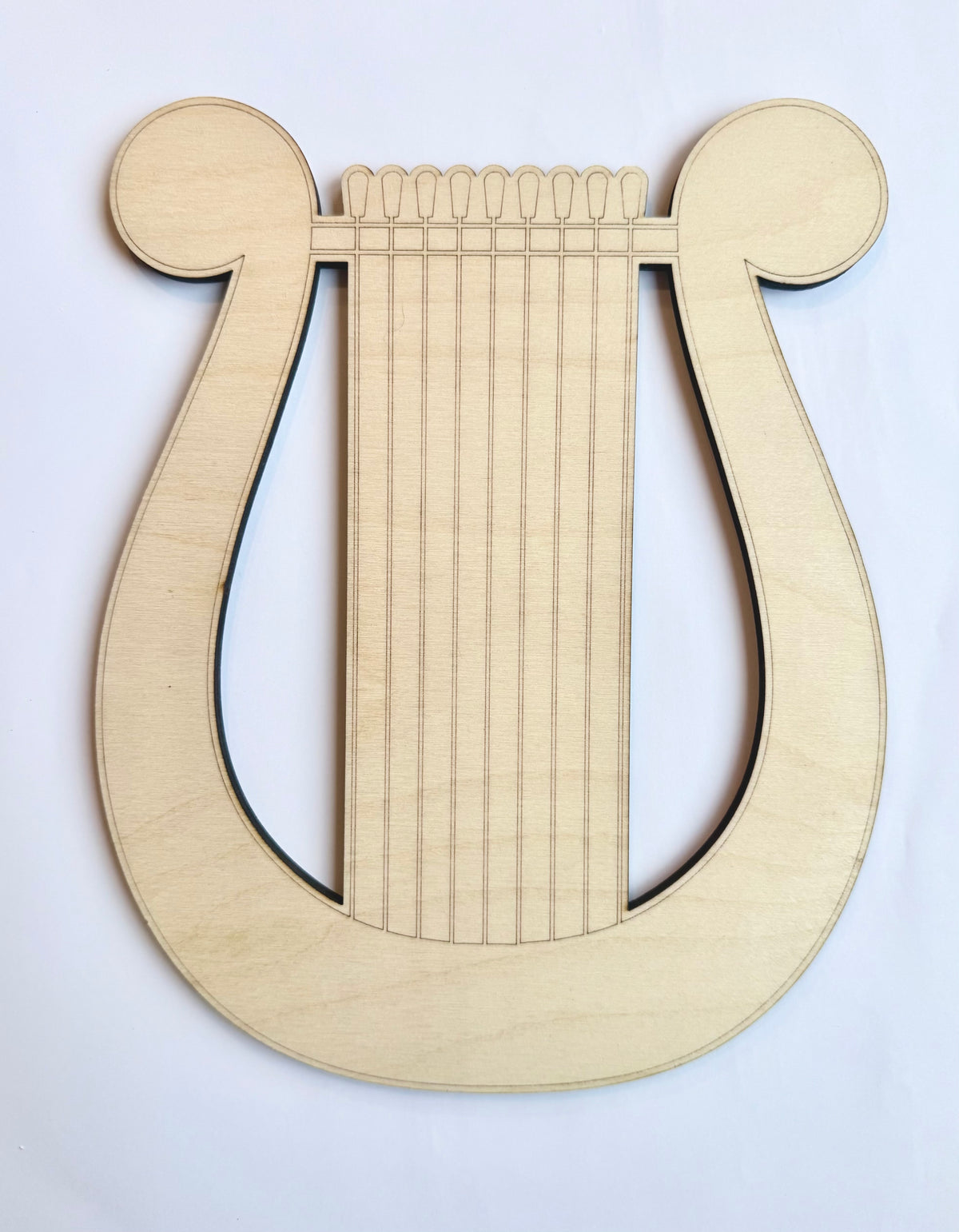 St. Cecilia’s harp- All Saints’ Day costume prop