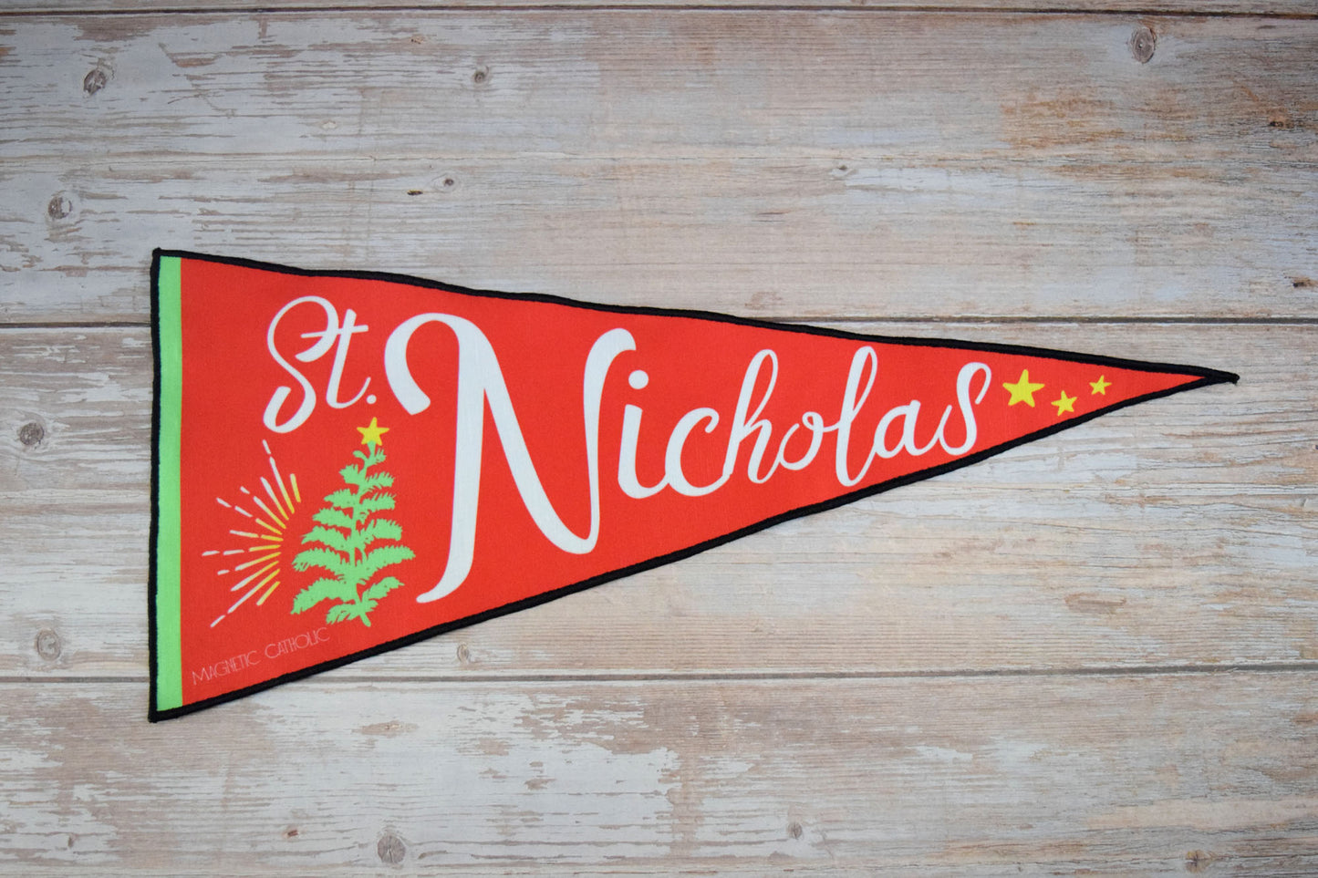 St Nicholas Catholic Wall Pennant