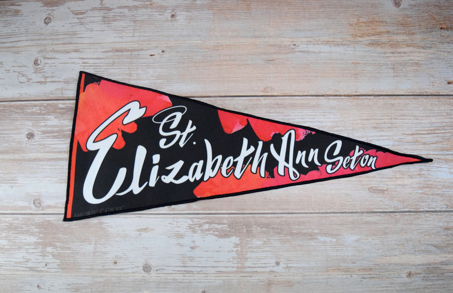 St Elizabeth Ann Seton Catholic Wall Pennant