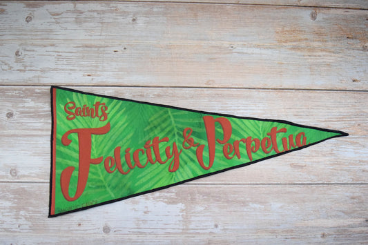 St Felicity & St Perpetua Catholic Wall Pennant