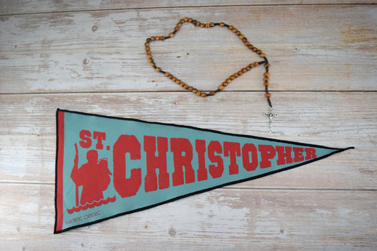 St Christopher Catholic Wall Pennant