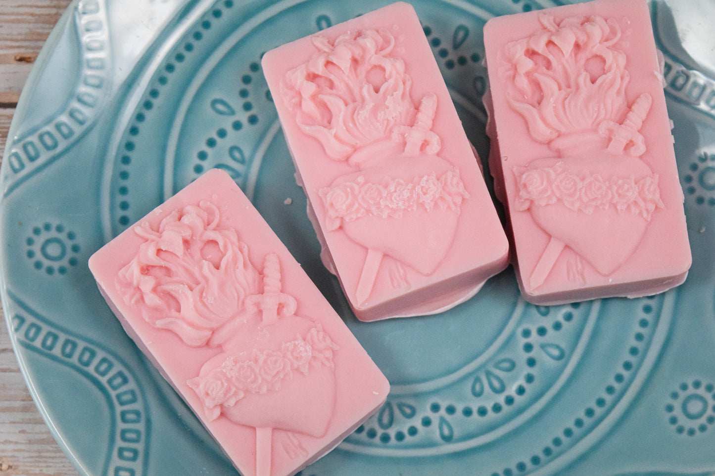 Immaculate Heart of Mary Rose Scented Soap