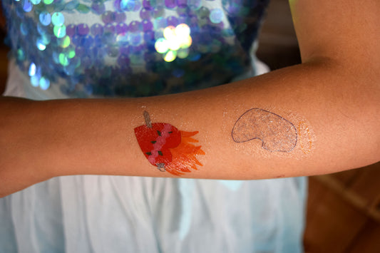 Catholic Girl Temporary Tattoos