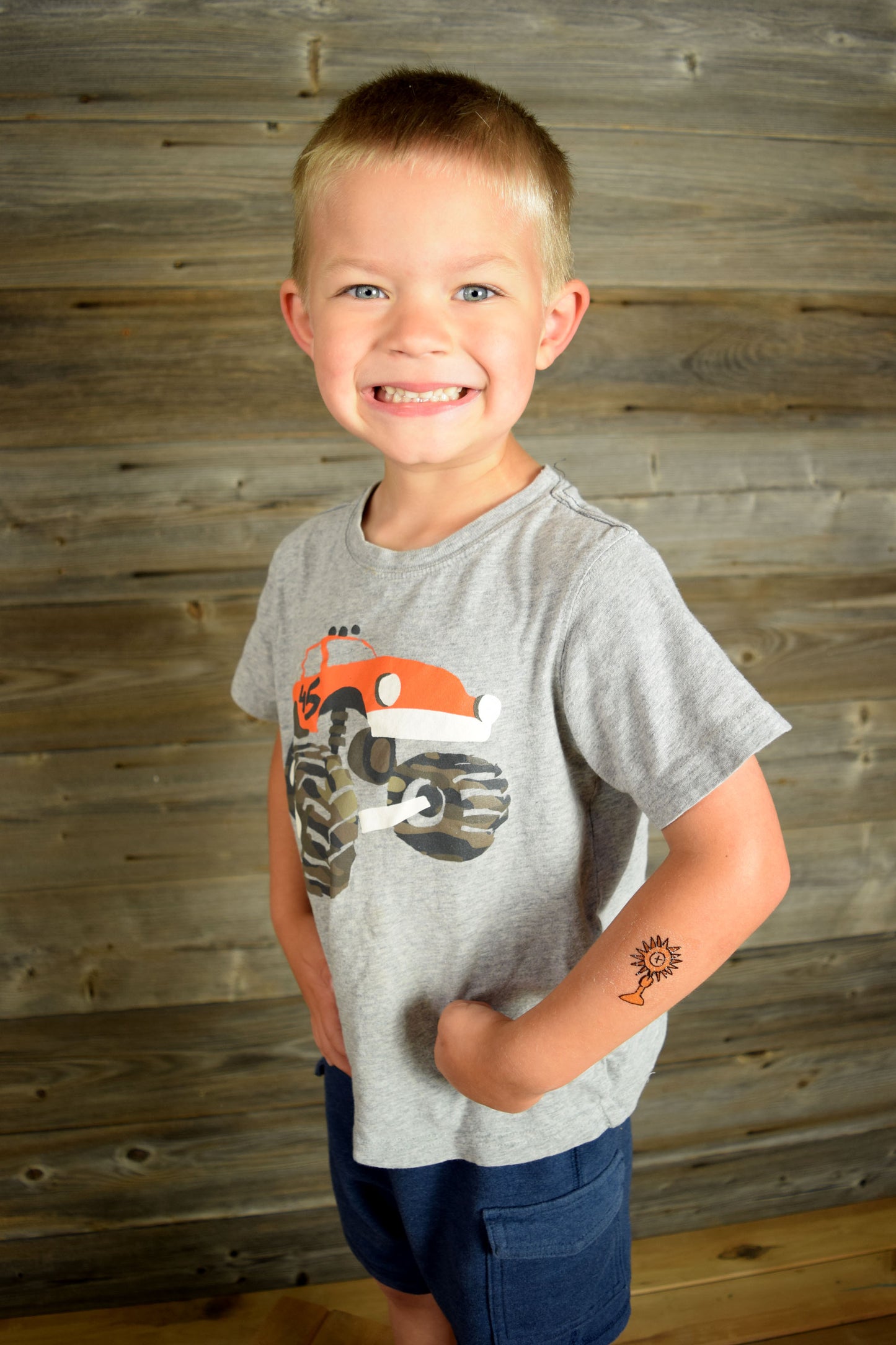 Catholic Boy Temporary Tattoos