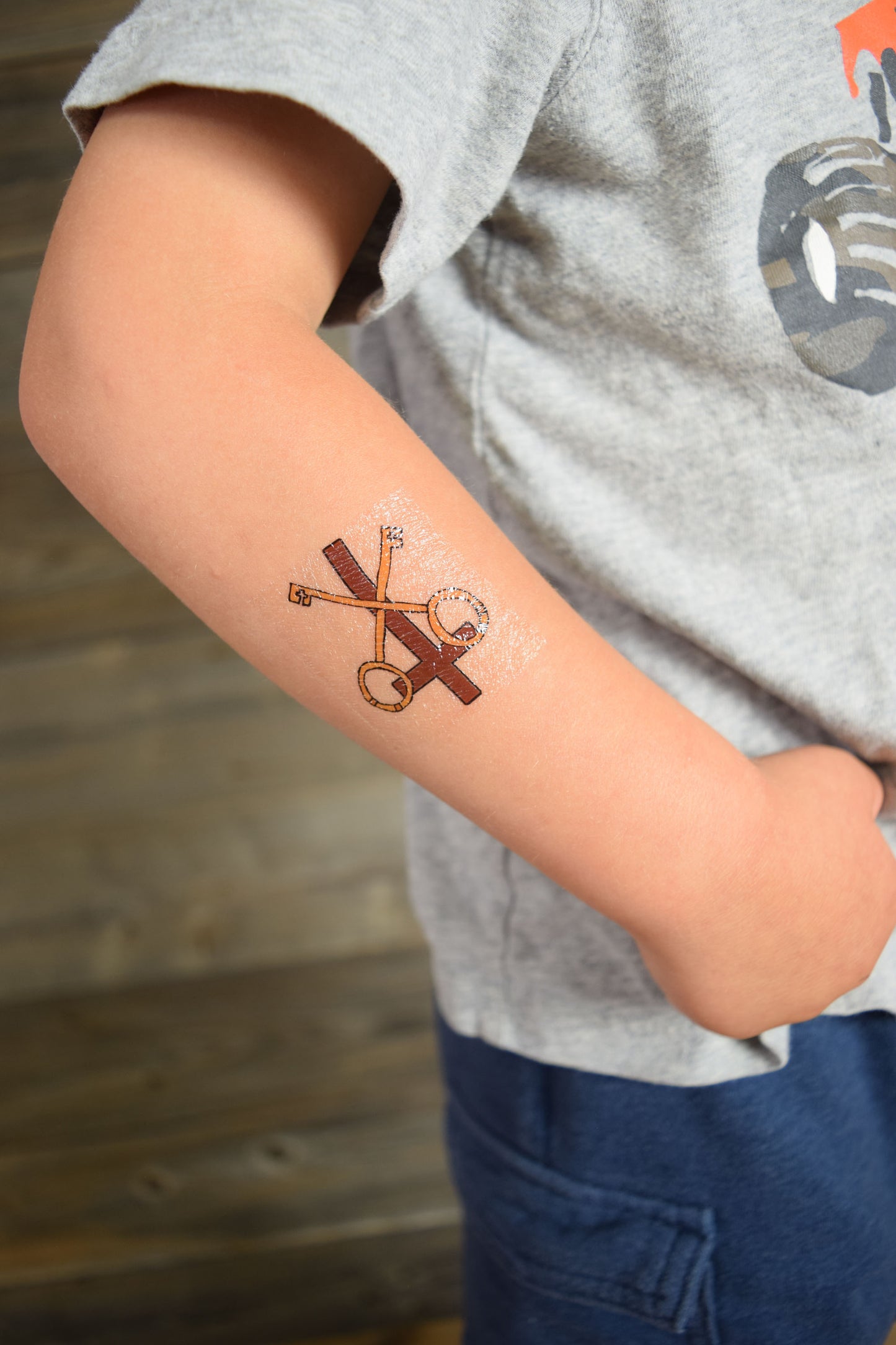 Catholic Boy Temporary Tattoos