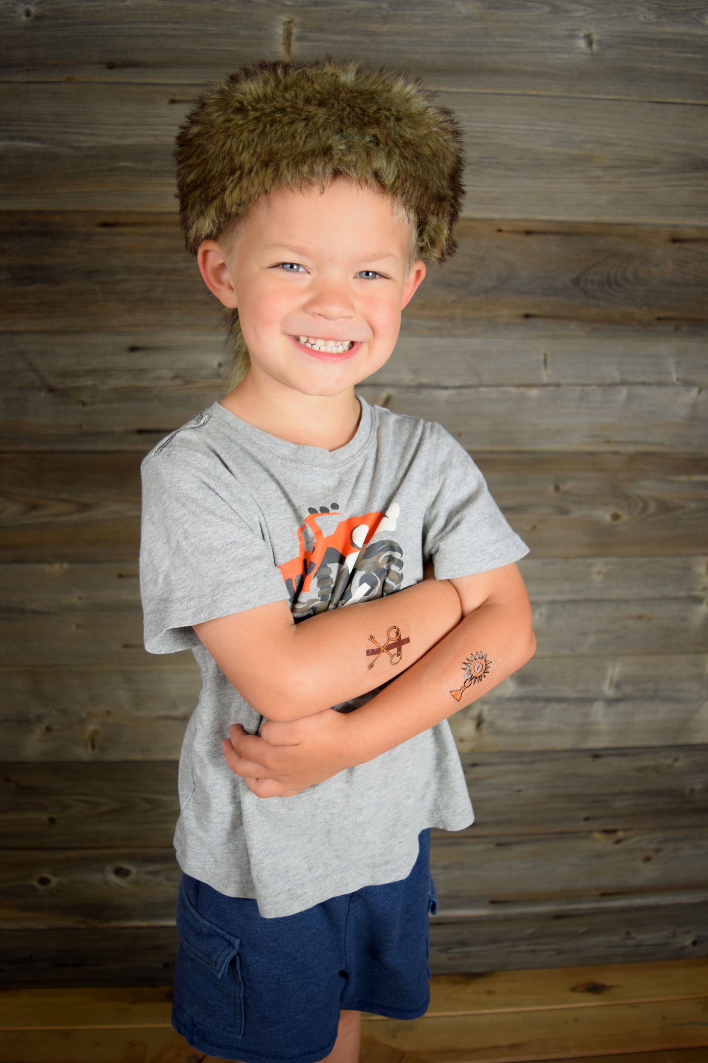 Catholic Boy Temporary Tattoos