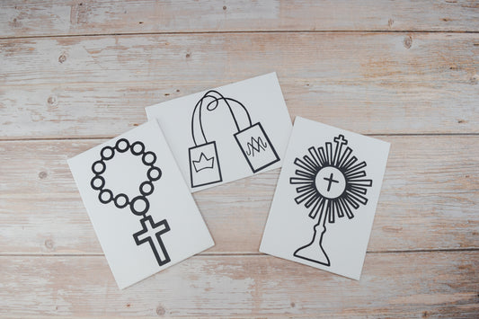 Catholic Life - Kids Paint your own Canvas