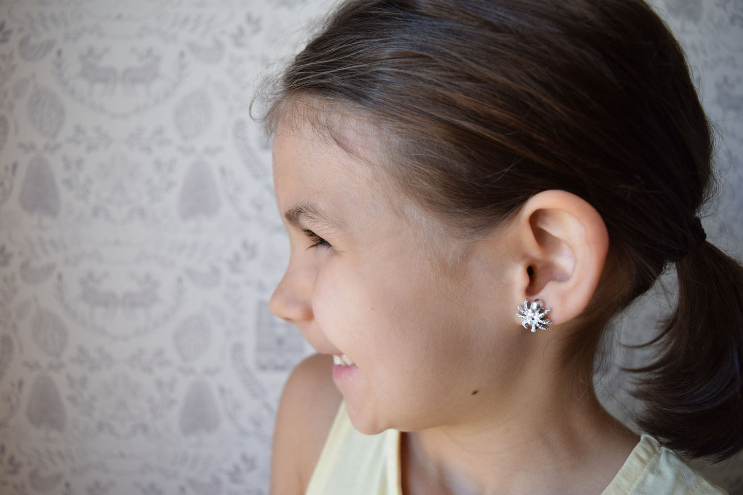 Kid’s Saint Earrings - St Felix Spiders