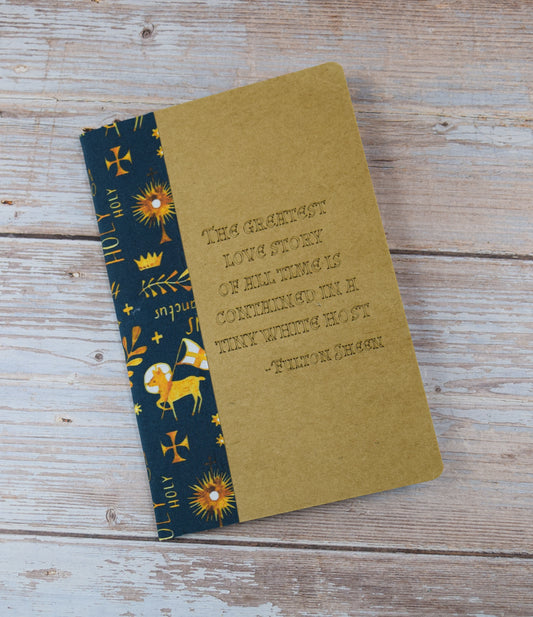 Eucharistic Adoration Embossed Journal