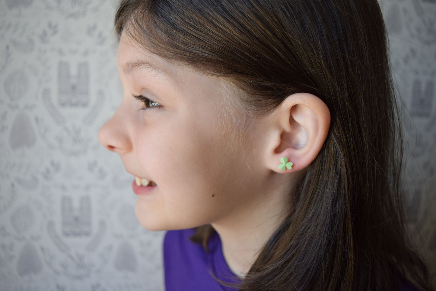 saint earrings for kids