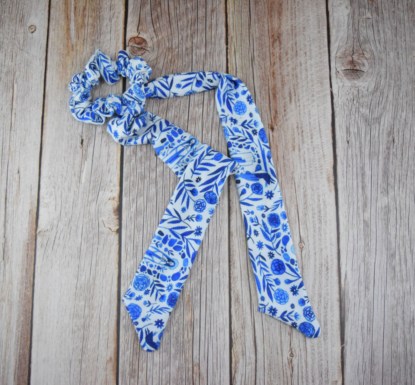 Scrunchie Hair Scarf - Our Lady of Lourdes