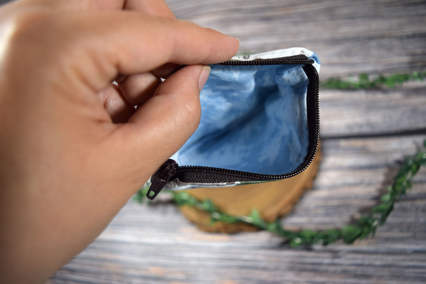 Small Zipper Rosary Pouch - Pier Giorgio Frassati