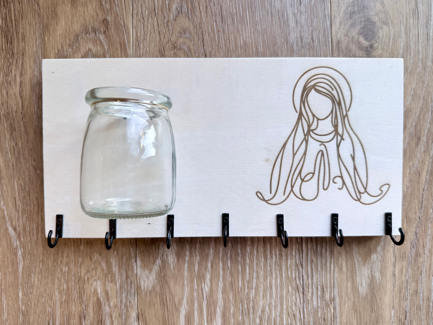 Wooden Rosary Hanger