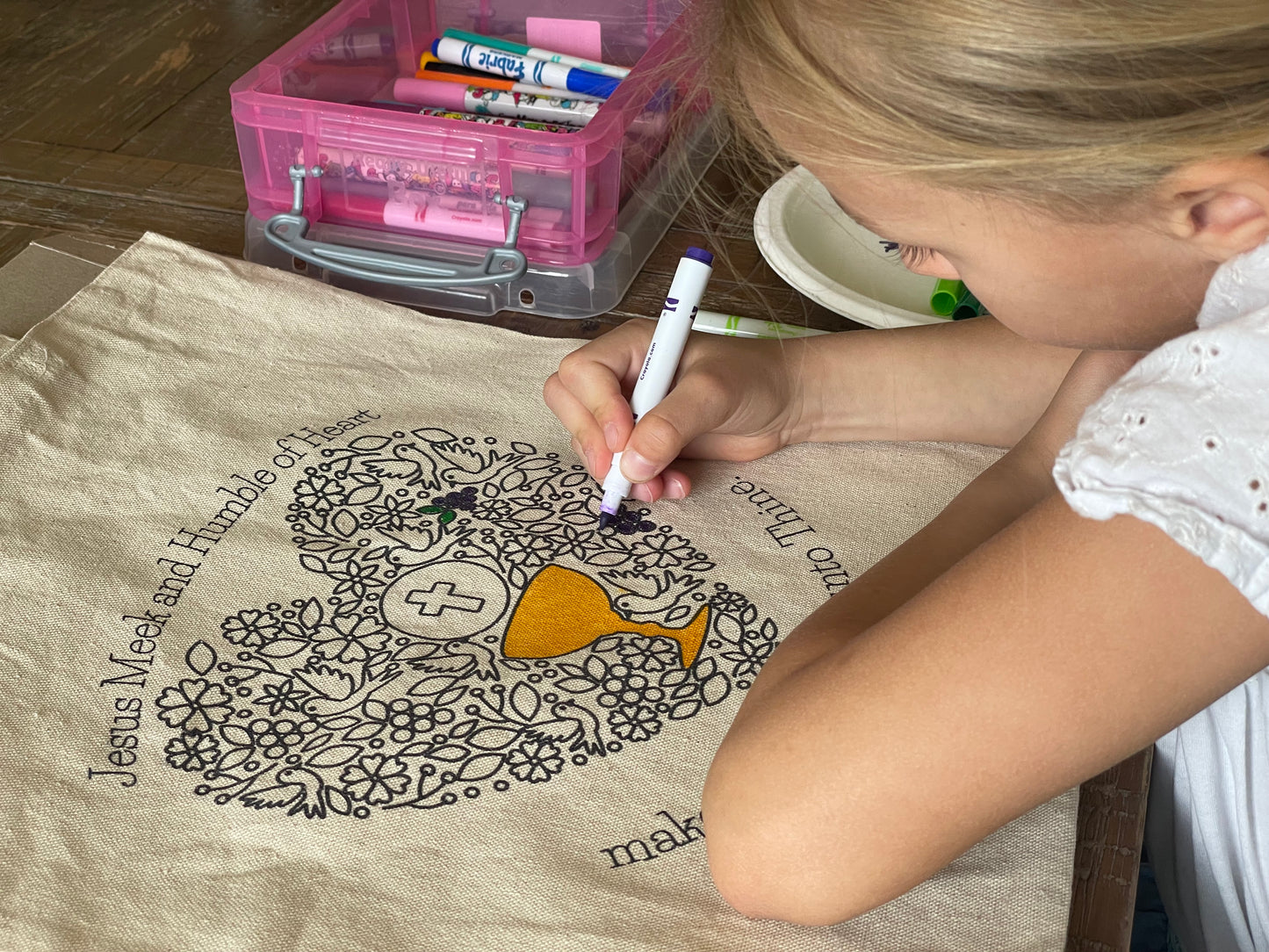 Meek & Humble Cotton Canvas Tote Bag