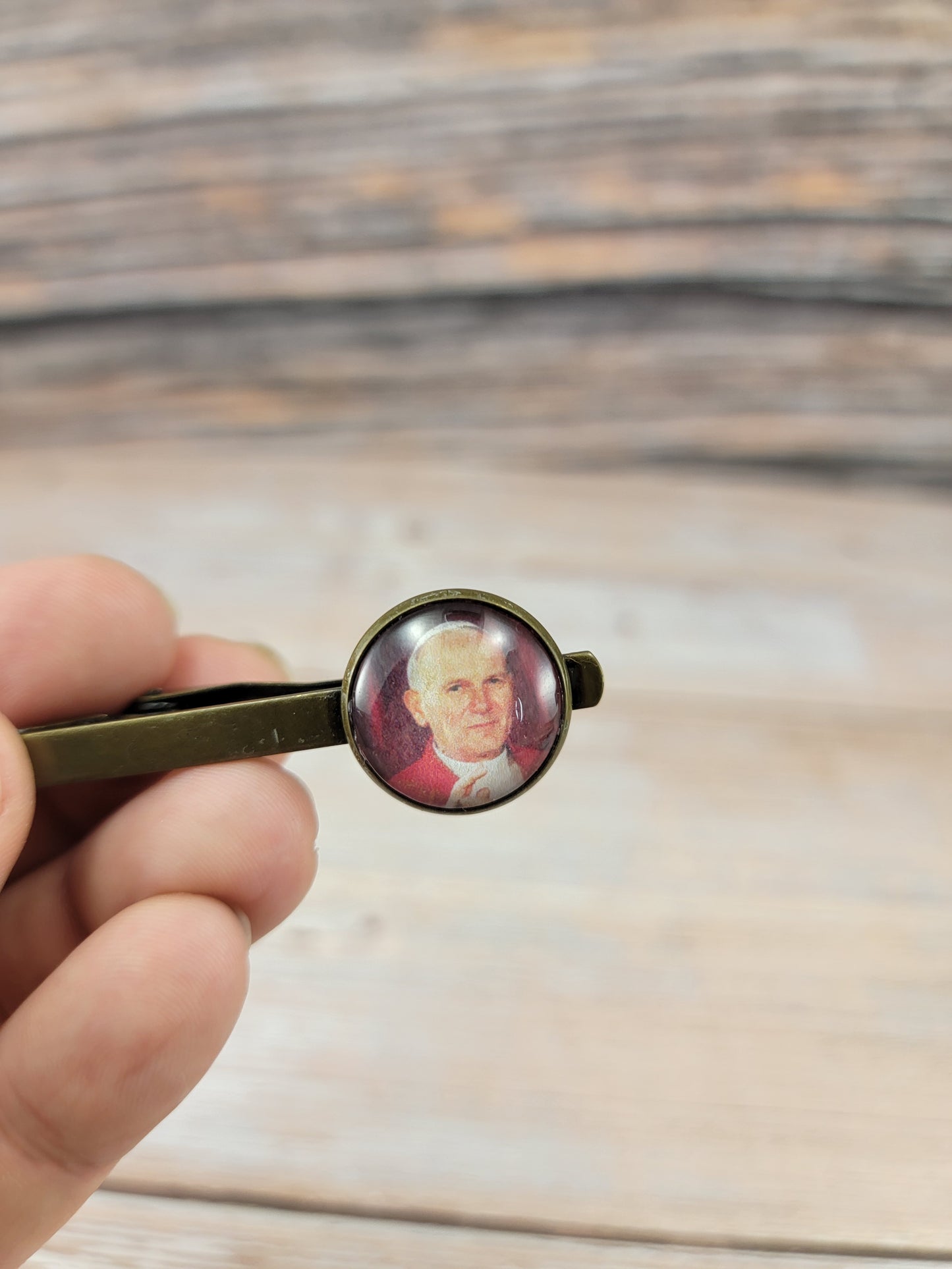 Saint John Paul II Tie Clip