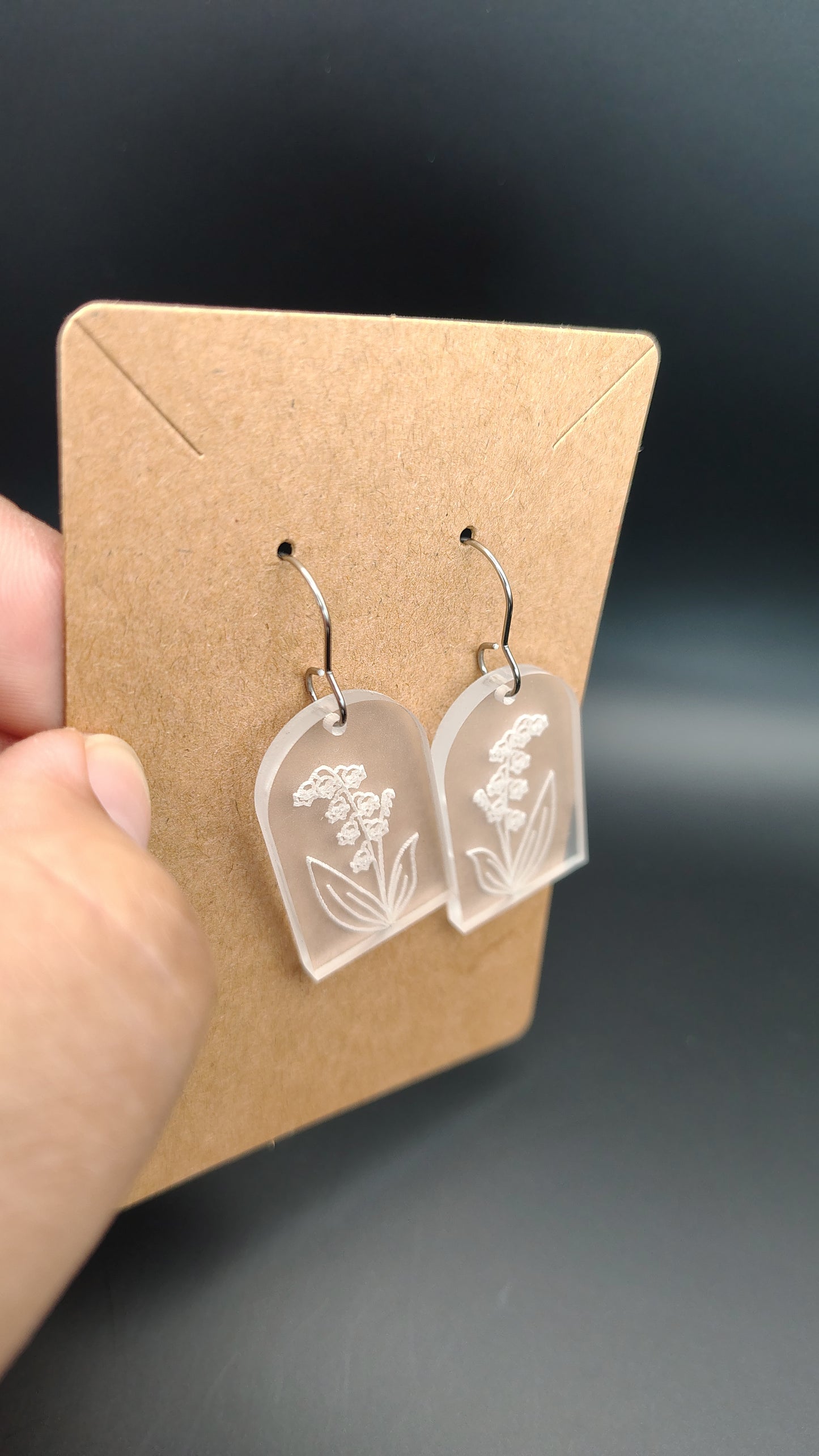 Birth Month Flower Earrings