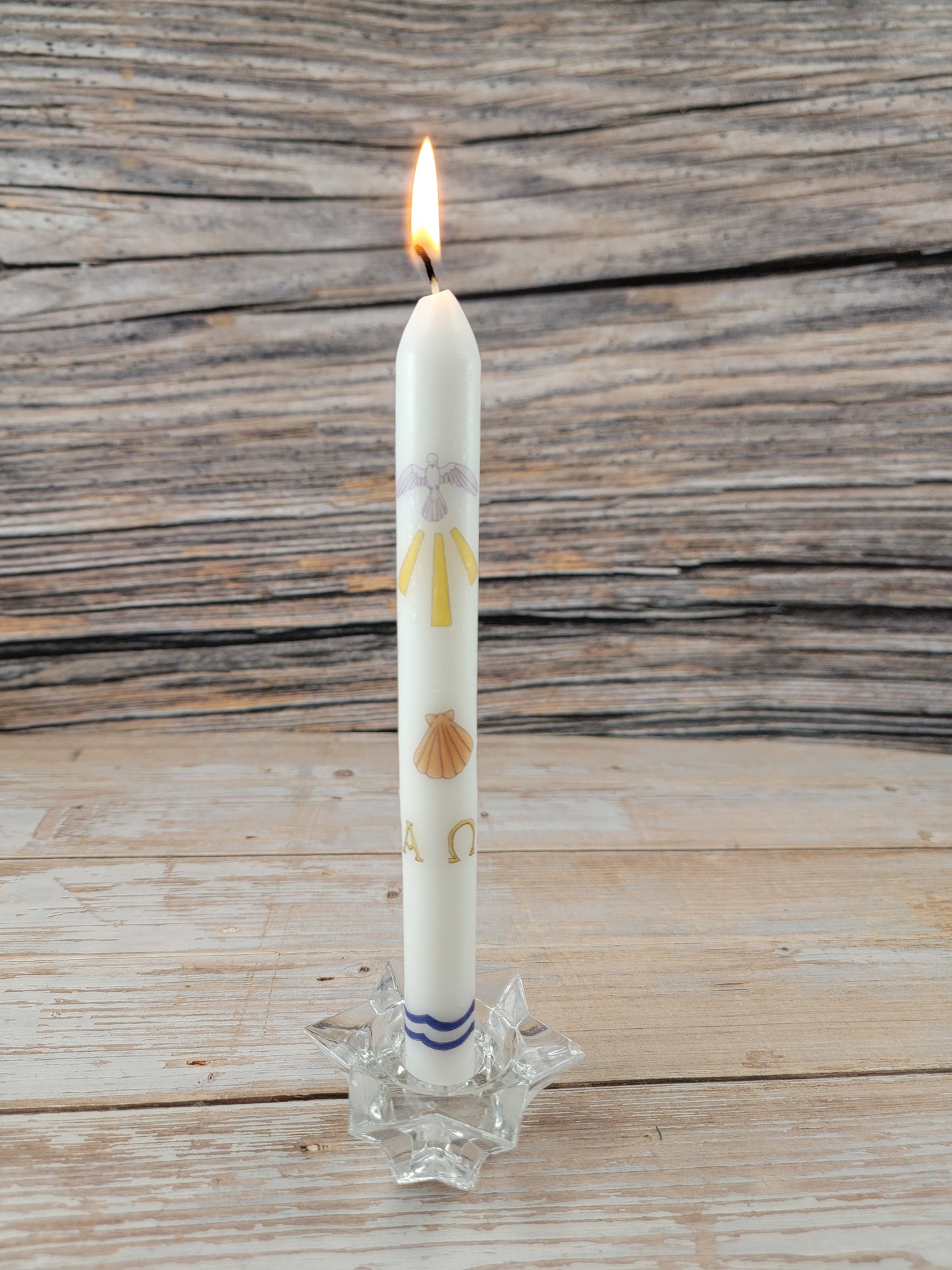 DIY Baptism Candle